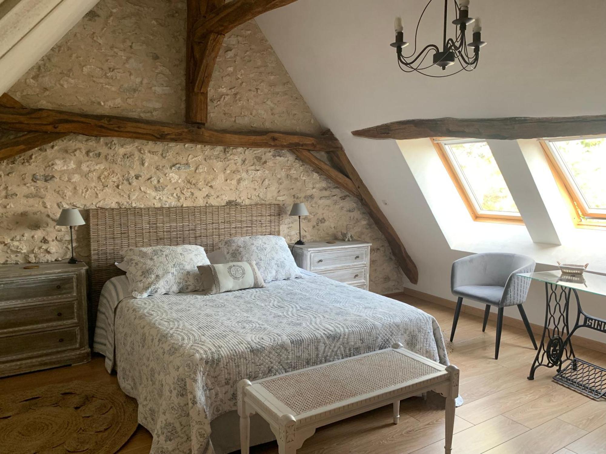 Bed and Breakfast La Bihourderie Azay-sur-Indre Екстер'єр фото